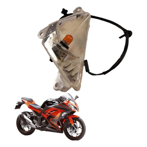 Pisca Dianteiro Direito Kawasaki Ninja 300 2014