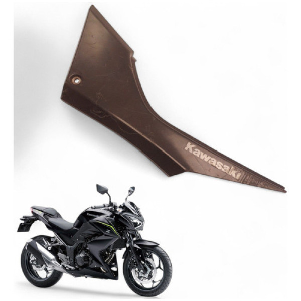 Acabamento Banco Esquerdo Kawasaki Z300 2019 Com Avaria