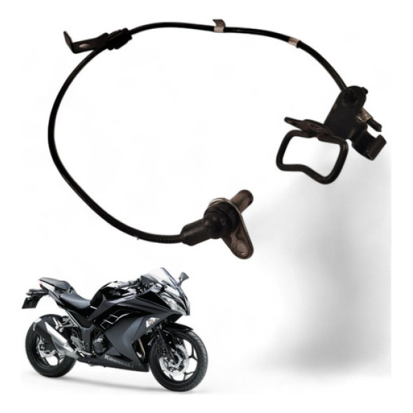 Sensor Abs Dianteiro Kawasaki Ninja 300 2014 Com Avaria