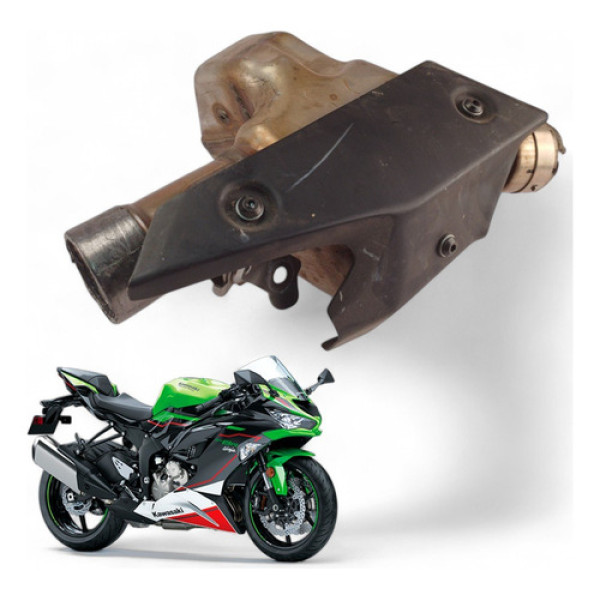 Catalisador Escapamento Kawasaki Zx 6r 2023