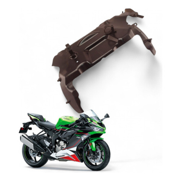 Acabamento Radiador Kawasaki Zx 6r 2023 Com Avaria