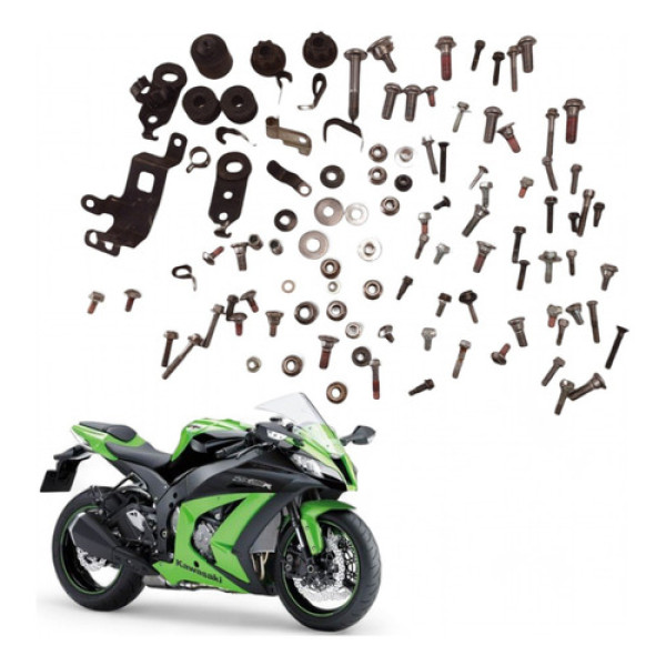 Kit Parafuso Chassi Kawasaki Zx10 R 2011