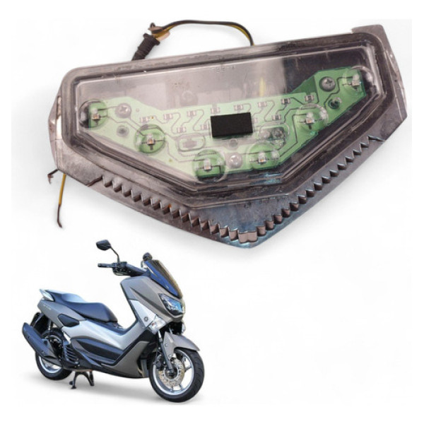 Lanterna Traseira Yamaha Nmax 160 2017 Com Avaria