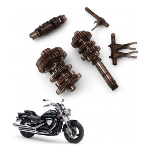 Câmbio Completo Suzuki Boulevard M800 2007