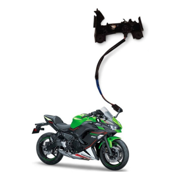 Chicote Lanterna Traseira Kawasaki Ninja 650 2022 Com Avaria