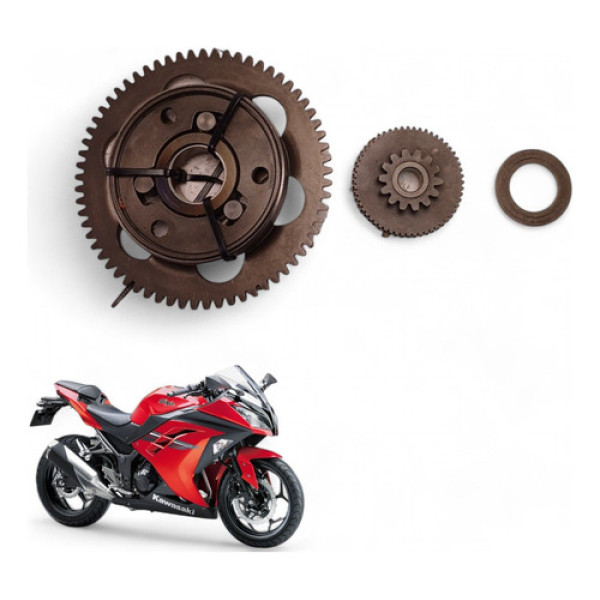 Placa Partida Kawasaki Ninja 300 2015