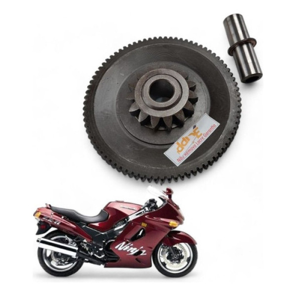Engrenagem Dupla Partida Kawasaki Zx11 1992