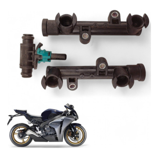 Flauta Bicos Injetor Alta Honda Cbr 1000rr 2008