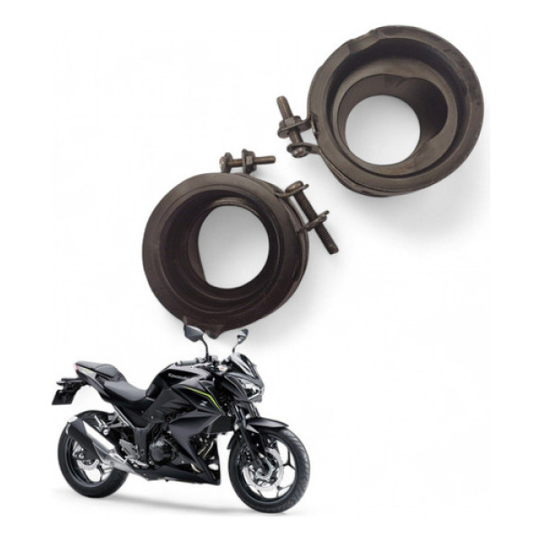 Coletor Admissão Kawasaki Z300 2019