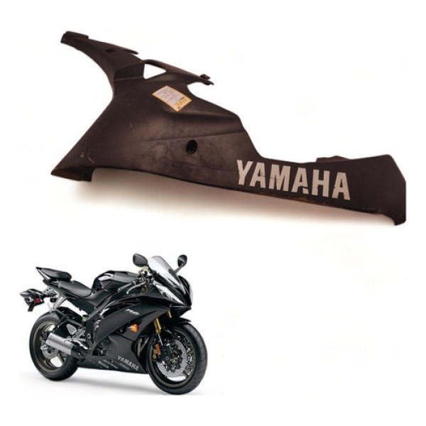 Spoiler Inferior Esquerdo Avaria Yamaha R6 2008