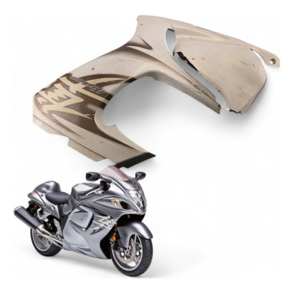 Carenagem Lateral Direita Suzuki Hayabusa 2010 Com Avaria