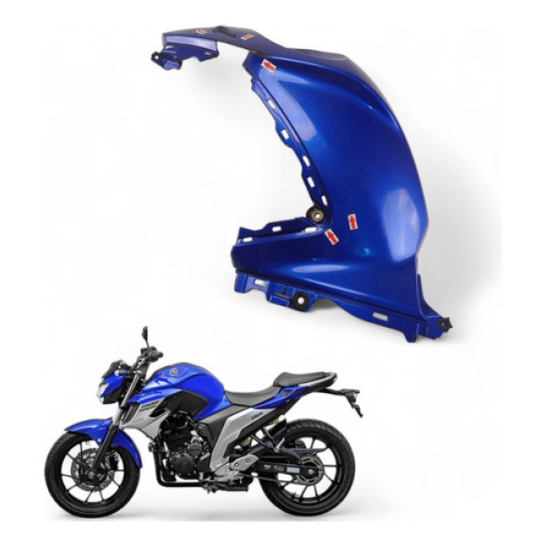 Carenagem Esquerda Tanque Yamaha Fz25 Fazer 2020 Com Avaria