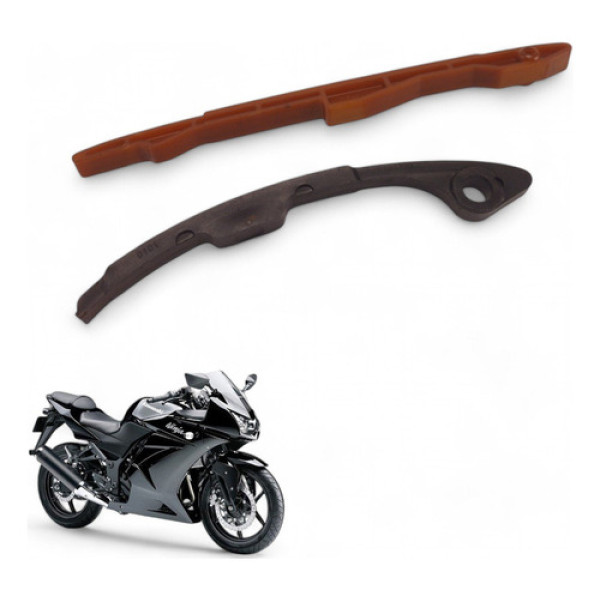 Kit Guia Tensor Corrente Comando Kawasaki Ninja 250 R 2010