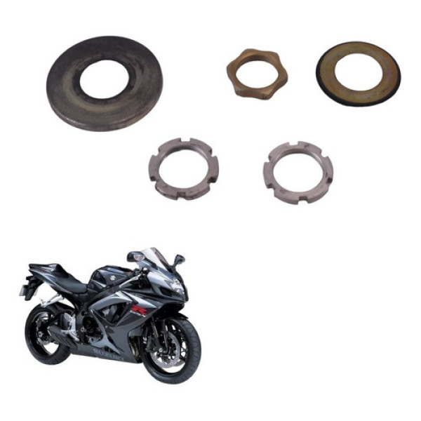 Kit Porca Mesa Direção Suzuki Srad 750 2008