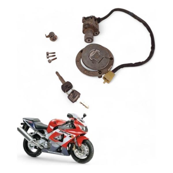 Kit Chave Ignição Honda Cbr 929 Rr 2001