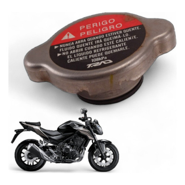 Tampa Radiador Honda Cb 500f 2016
