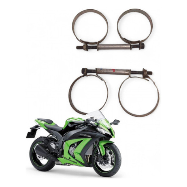 Abraçadeira Coletor Kawasaki Zx10 R 2011