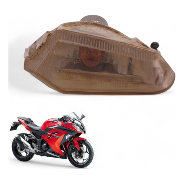 Lente Pisca Kawasaki Ninja 300 2017