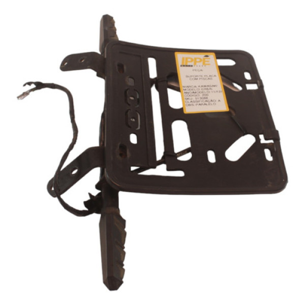 Suporte Placa Com Pisca  Kawasaki Er6n 2011/2012 Kawasaki Er