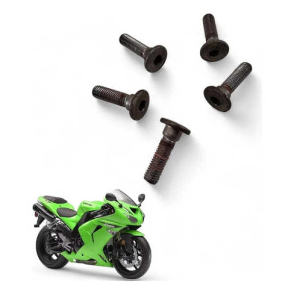 Kit Parafuso Disco Freio Dianteiro Kawasaki Zx 10r 2007