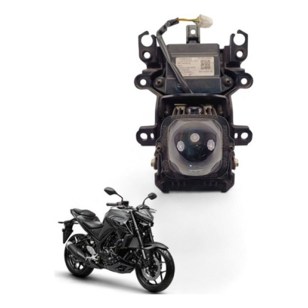 Farol Inferior Led Com Reator Yamaha Mt 03 2021