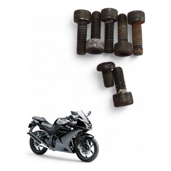 Kit Parafuso Tampa Tanque Kawasaki Ninja 250 R 2009