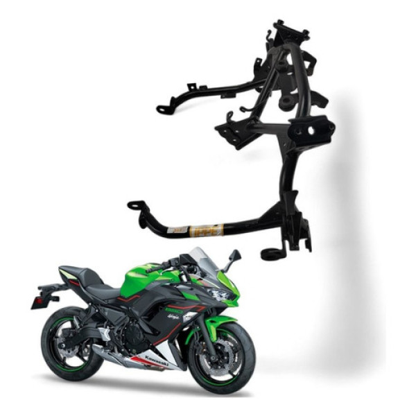 Aranha Galhada Farol Kawasaki Ninja 650 2022 Com Avaria