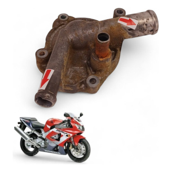 Tampa Bomba Água Honda Cbr 929 Rr 2001 Com Avaria