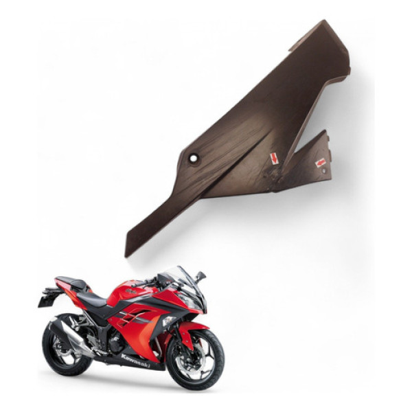 Spoiler Inferior Esquerdo Kawasaki Ninja 300 2013