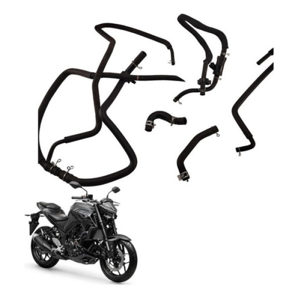 Kit Mangueiras Suspiro Yamaha Mt 03 2022