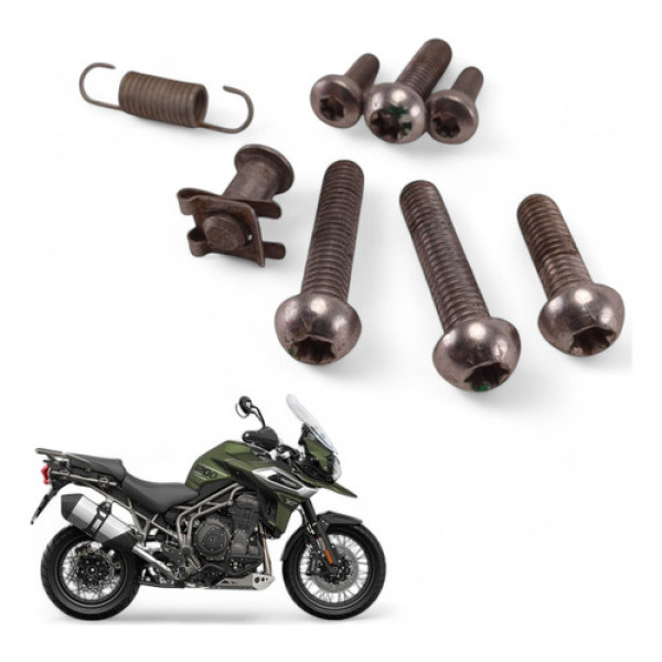 Parafusos Bacalhau Dianteiro Direito Triumph Tiger 1200 Xca 