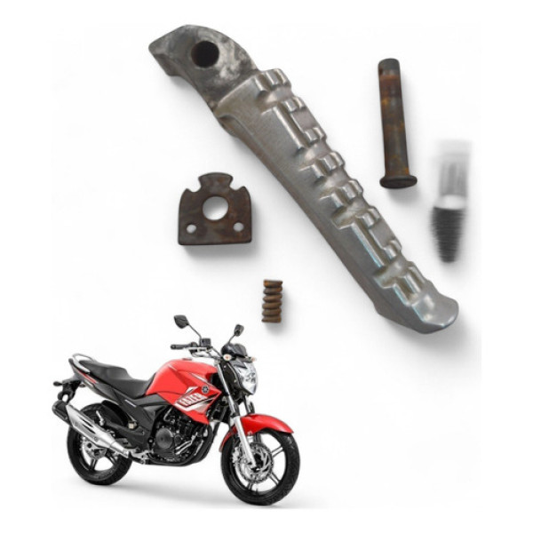 Pedaleira Traseira Esquerda Yamaha Fazer 250 2015