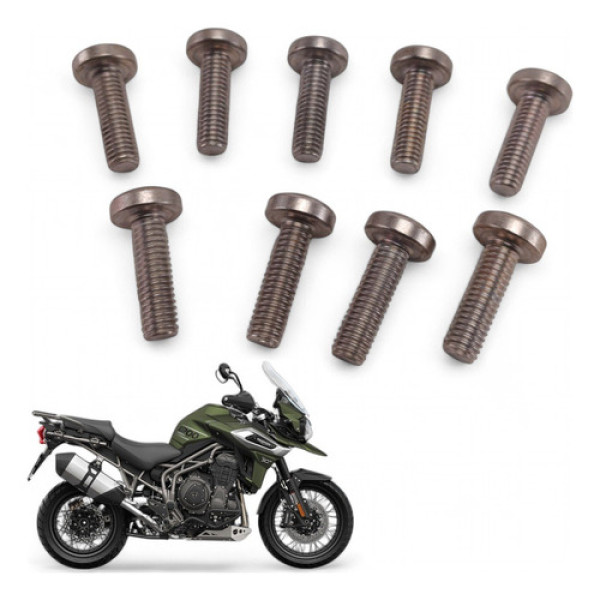 Kit Parafuso Coletor Admissão Triumph Tiger 1200 Xca 2020