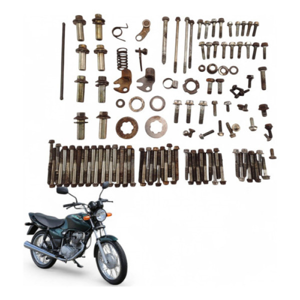 Kit Parafuso Motor Honda Cg 125 Es 2000