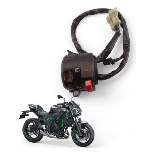 Chave Punho Luz Kawasaki Z 650 2022 Com Avaria