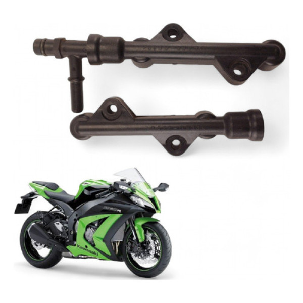 Flauta Bicos Injetor Alta Kawasaki Zx10 R 2011