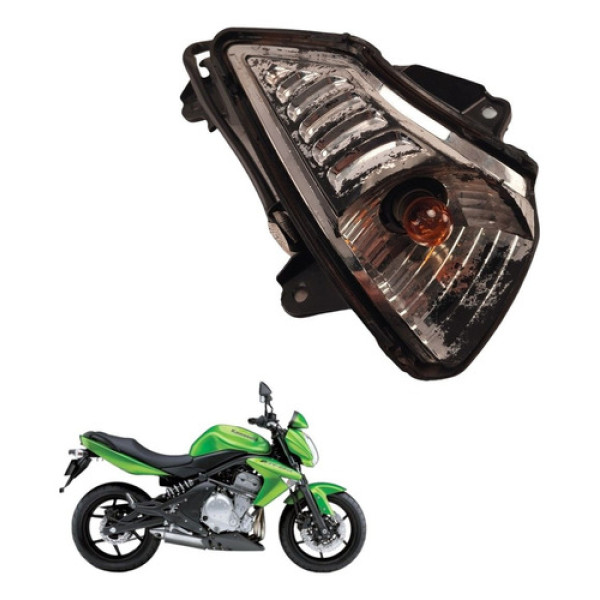 Carcaça Pisca Dianteiro Esquerdo Kawasaki Er-6n 2012