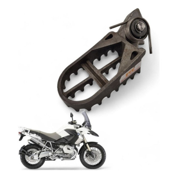 Pedaleira Dianteira Direita Bmw R 1200gs Adventure 2007