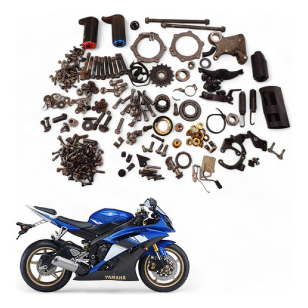 Kit Parafuso Chassi Yamaha Yzf R6 2010
