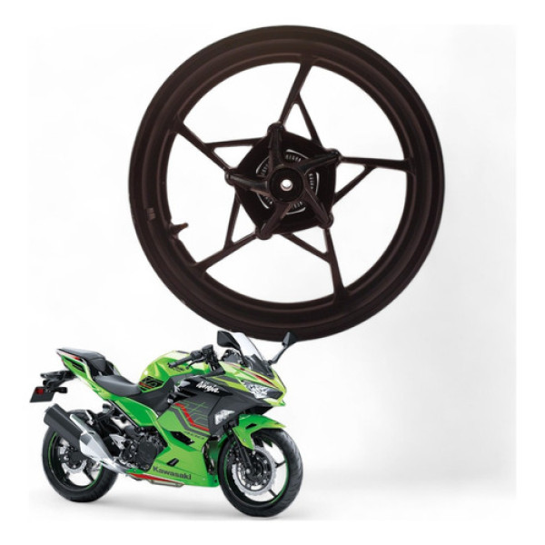 Roda Dianteira Kawasaki Ninja 400 2019 Com Avaria