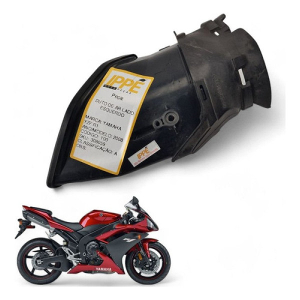 Duto De Ar Lado Esquerdo Yamaha Yzf R1 2008