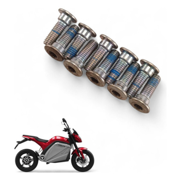 Kit Parafuso Disco Freio Dianteiro Aima TaiLG Voltz Evs 2021