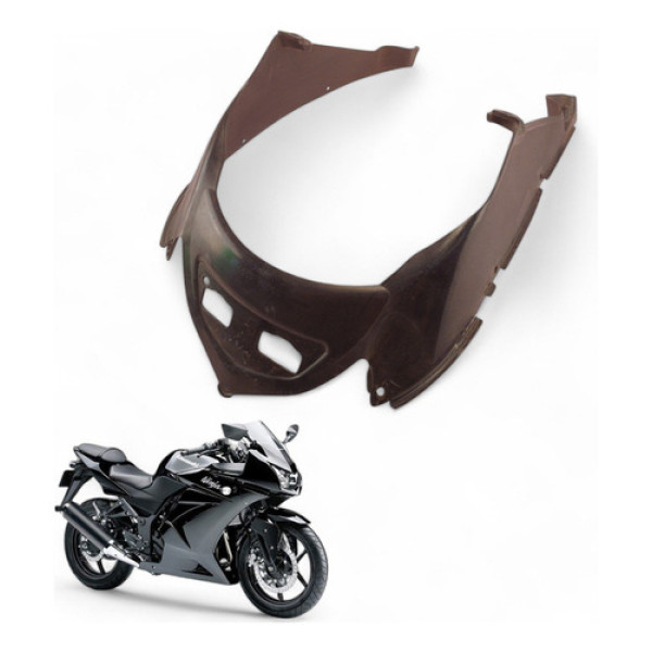 Carenagem Inferior Farol Kawasaki Ninja 250 R 2010 Com Avari