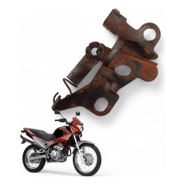 Trava Banco Honda Nx 400 Falcon 2004 Com Avaria