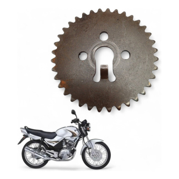 Engrenagem Corrente Comando Yamaha Ybr 125 E Ed 2005
