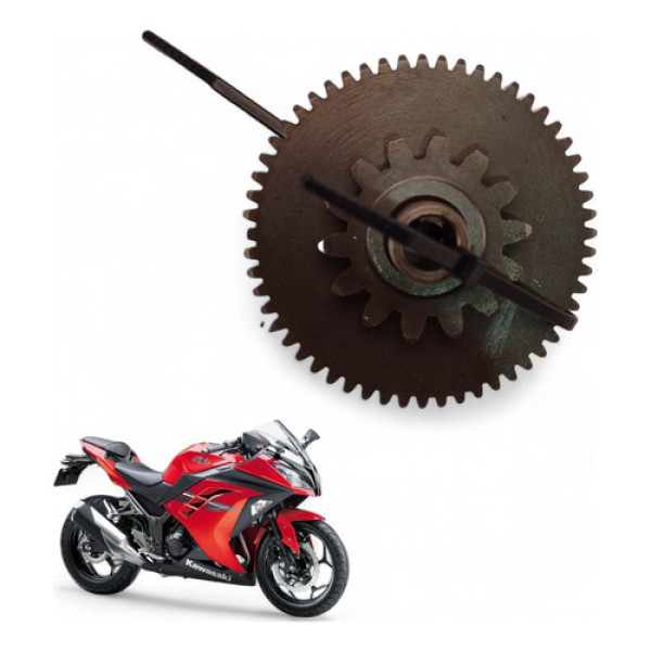 Engrenagem Dupla Partida Kawasaki Ninja 300 2017
