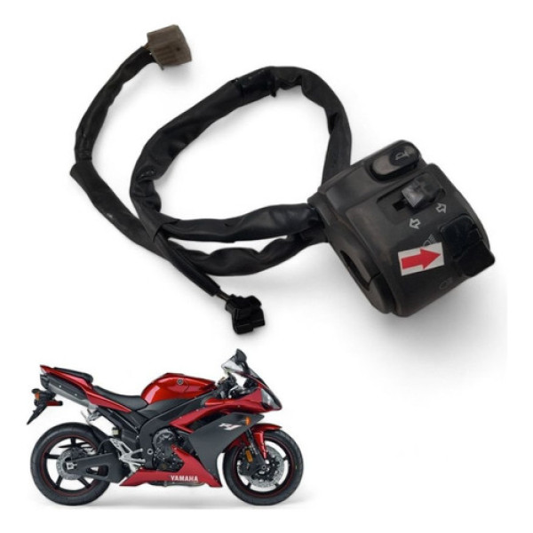 Chave Punho Luz Yamaha R1 2008 Com Avaria