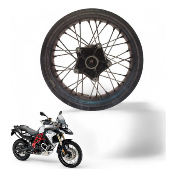 Roda Traseira Bmw F800 Gs 2013 Com Avaria