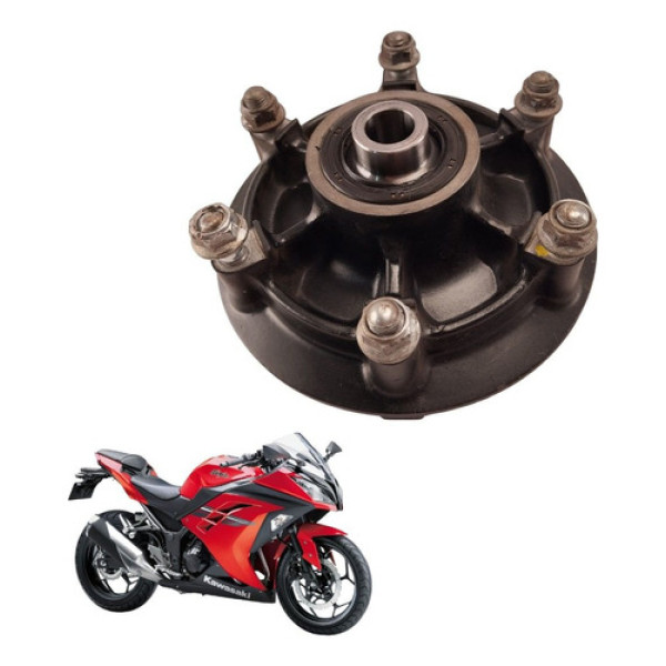 Suporte Cubo Coroa Kawasaki Ninja 300 2015