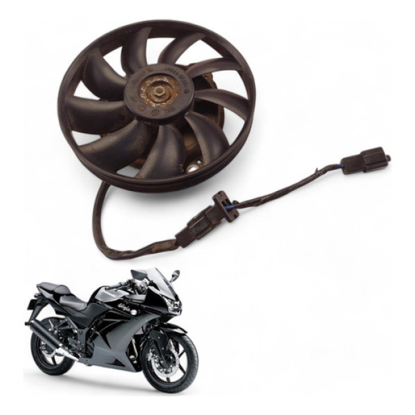 Ventoinha Kawasaki Ninja 250 R 2009 Com Avaria